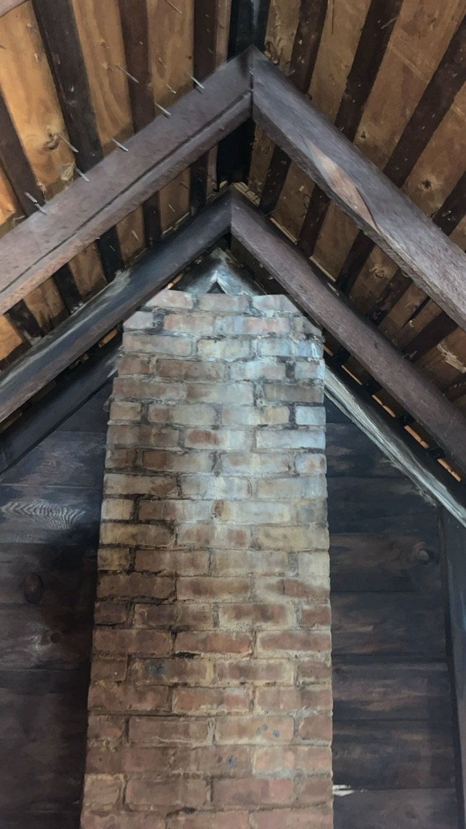 Attic Chimney Inspection