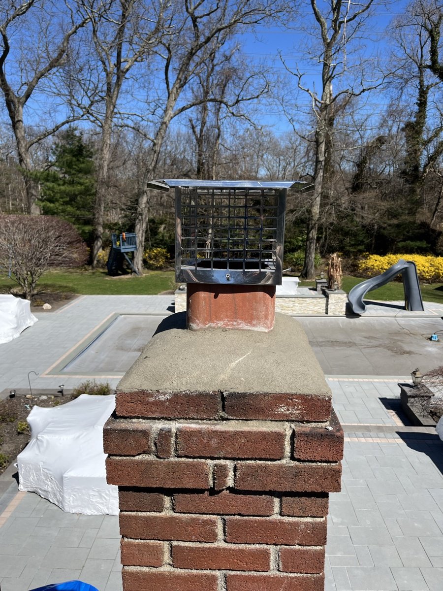 Capstone Chimney masonry project completed
