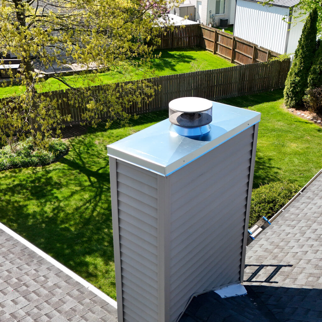 Chase Tops service by Capstone Chimney on Long Island